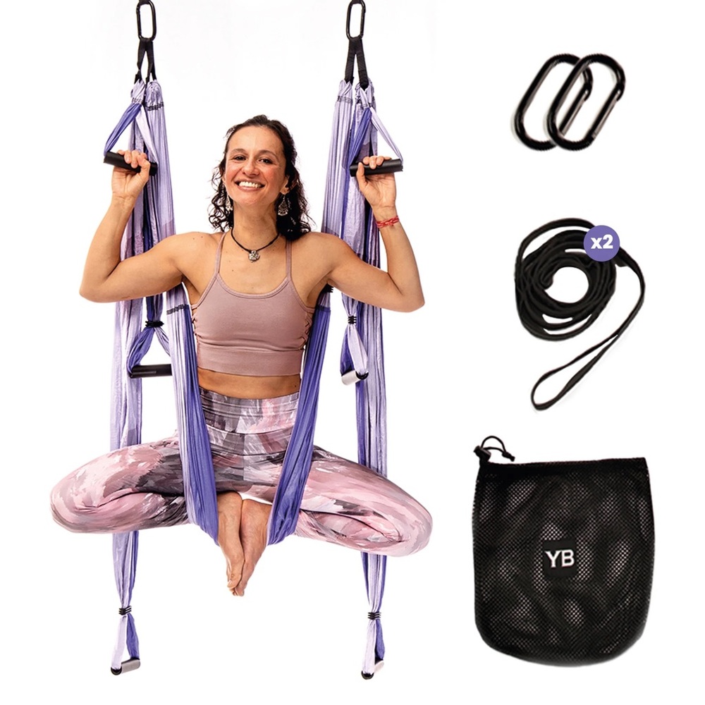 YB PRACTICE IS EVERYTHING YOGA TRAPEZE PRO SWING